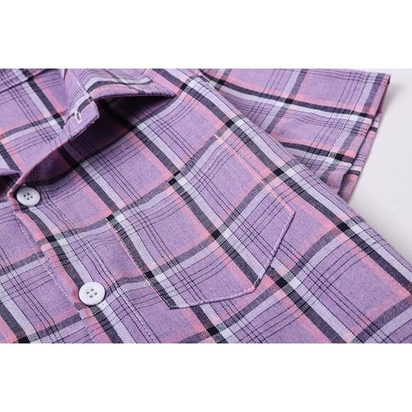 NEW Sangtree Girl's Short Sleeve Size 12-13Years Purple (4257)‎ - Picture 5 of 6